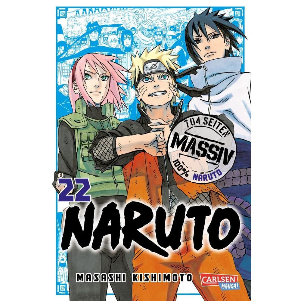 Naruto Manga Massive 22 German