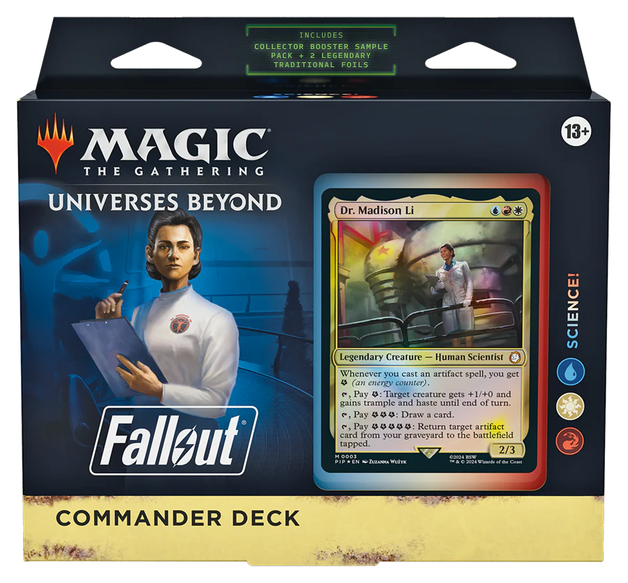 SCIENCE! FALLOUT COMMANDER DECK