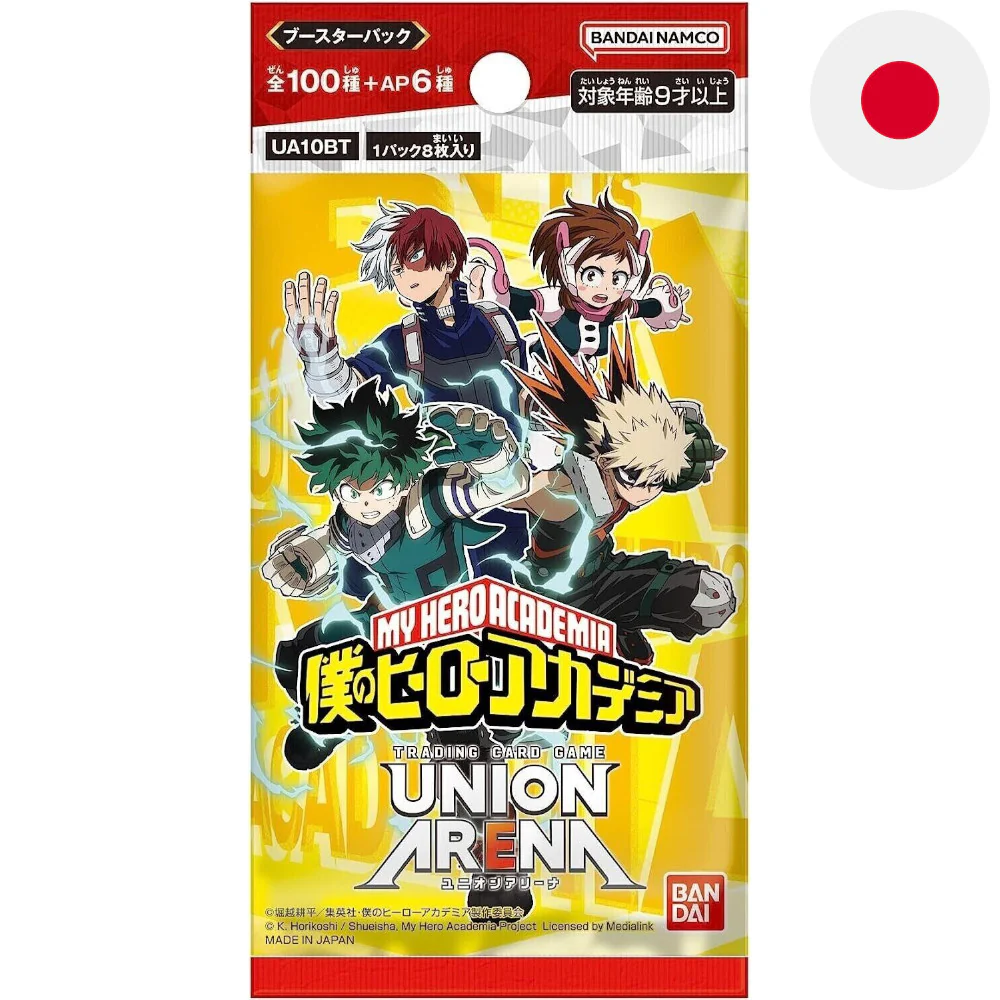 Union Arena My Hero Academia Booster Japanese