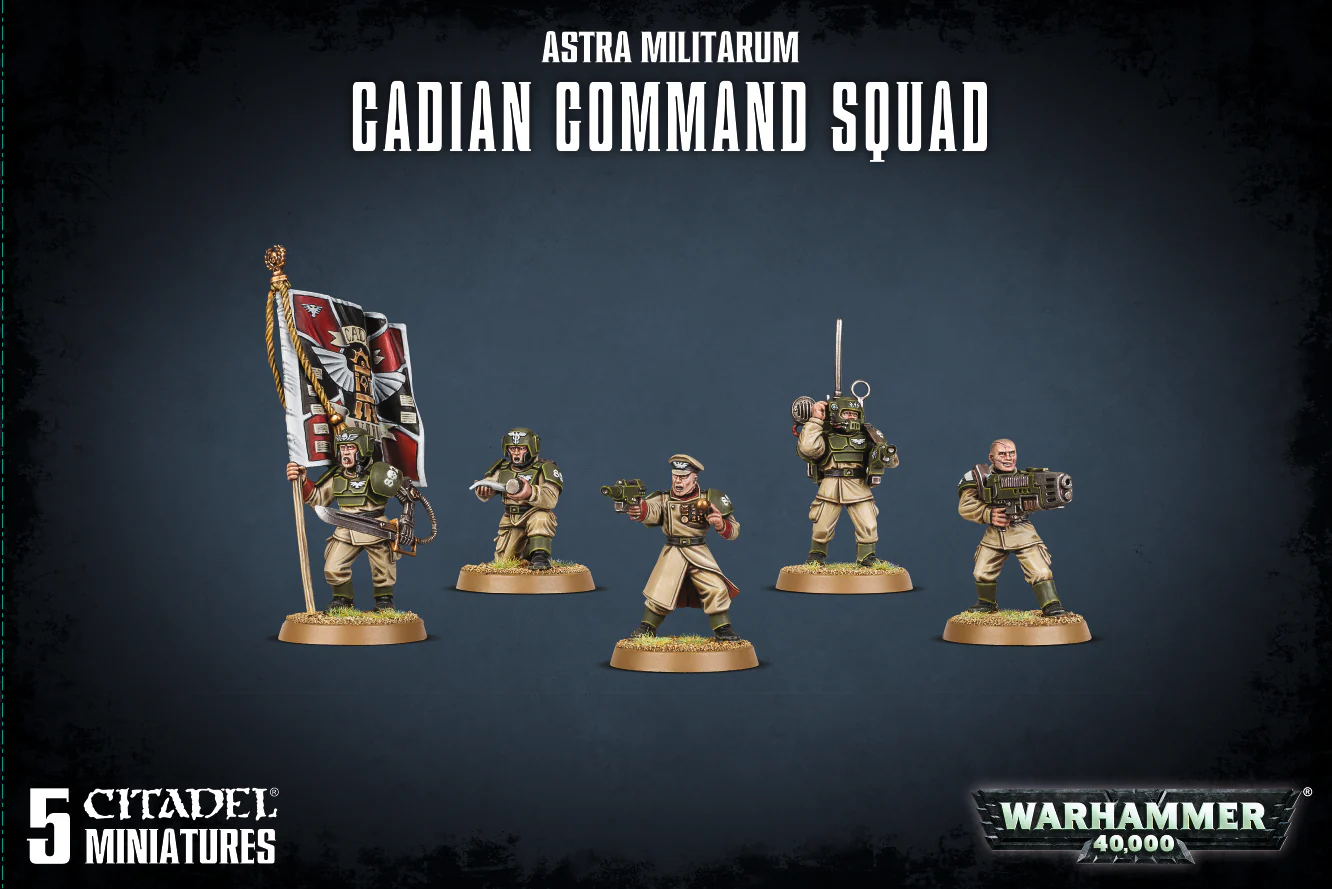 Cadian Command Squad