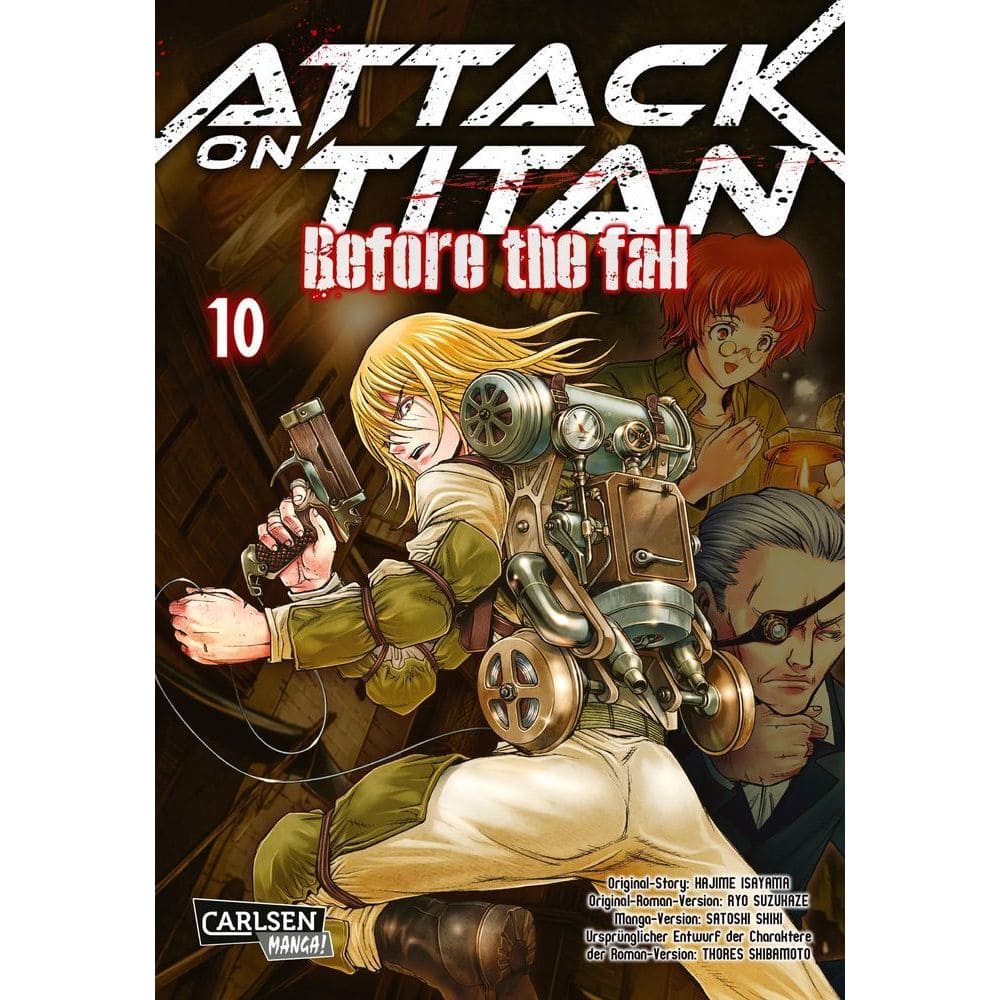 Attack on Titan Manga Before the Fall - Band 10 German