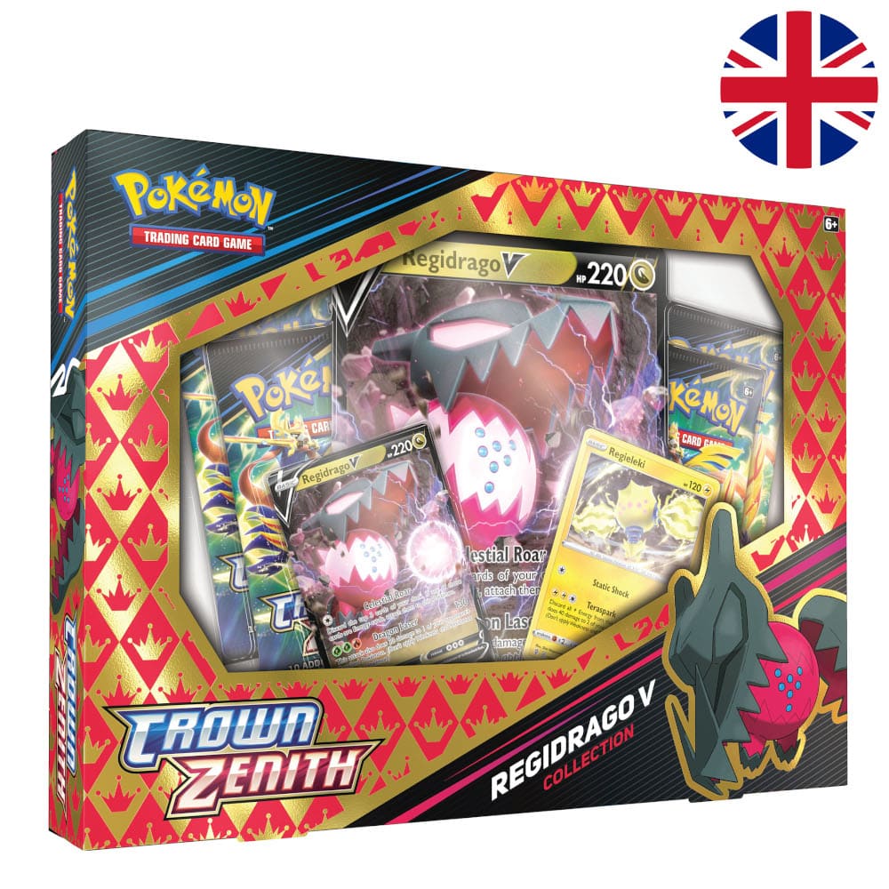 Pokemon Crown Zenith Collection Regidrago V