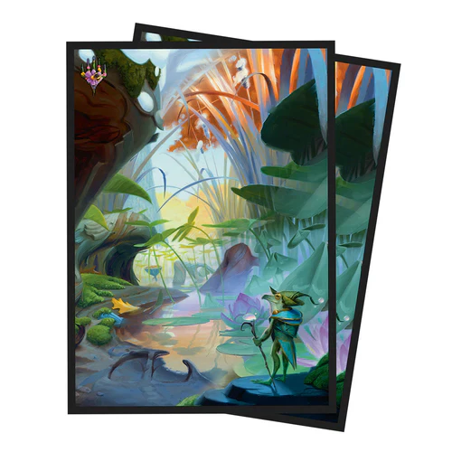 BLOOMBURROW ISLAND DECK SLEEVES (100)