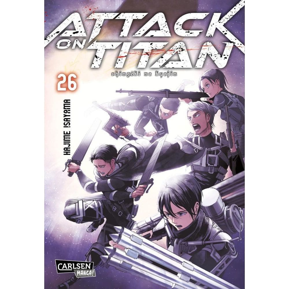 Attack on Titan Manga Volume 26 German