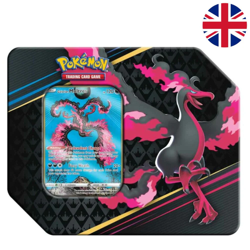 Pokemon Crown Zenith Special News Box Galarian Moltres