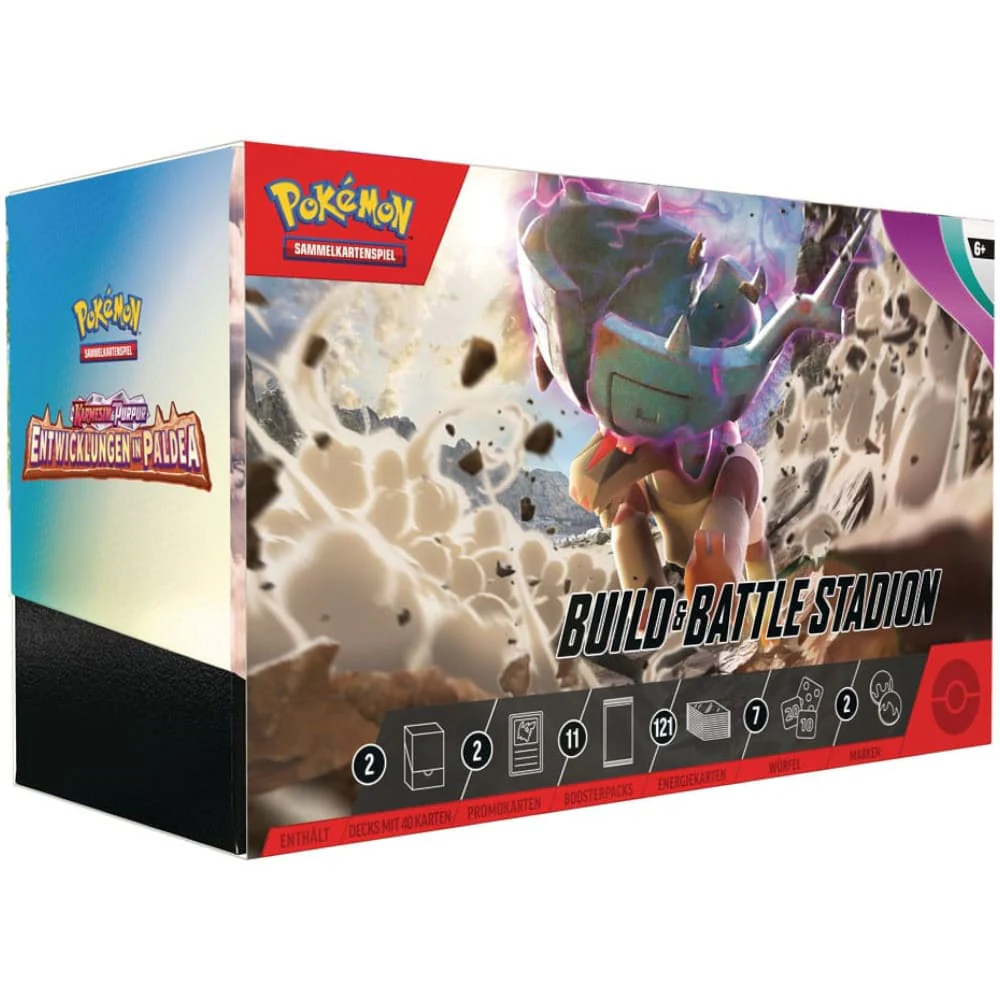 Pokemon Developments in Paldea Build & Battle Stadium Box