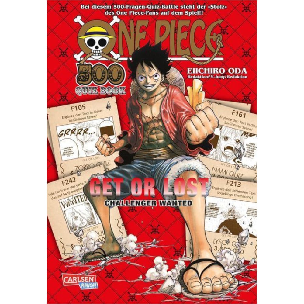 One Piece Quizbuch 1 German