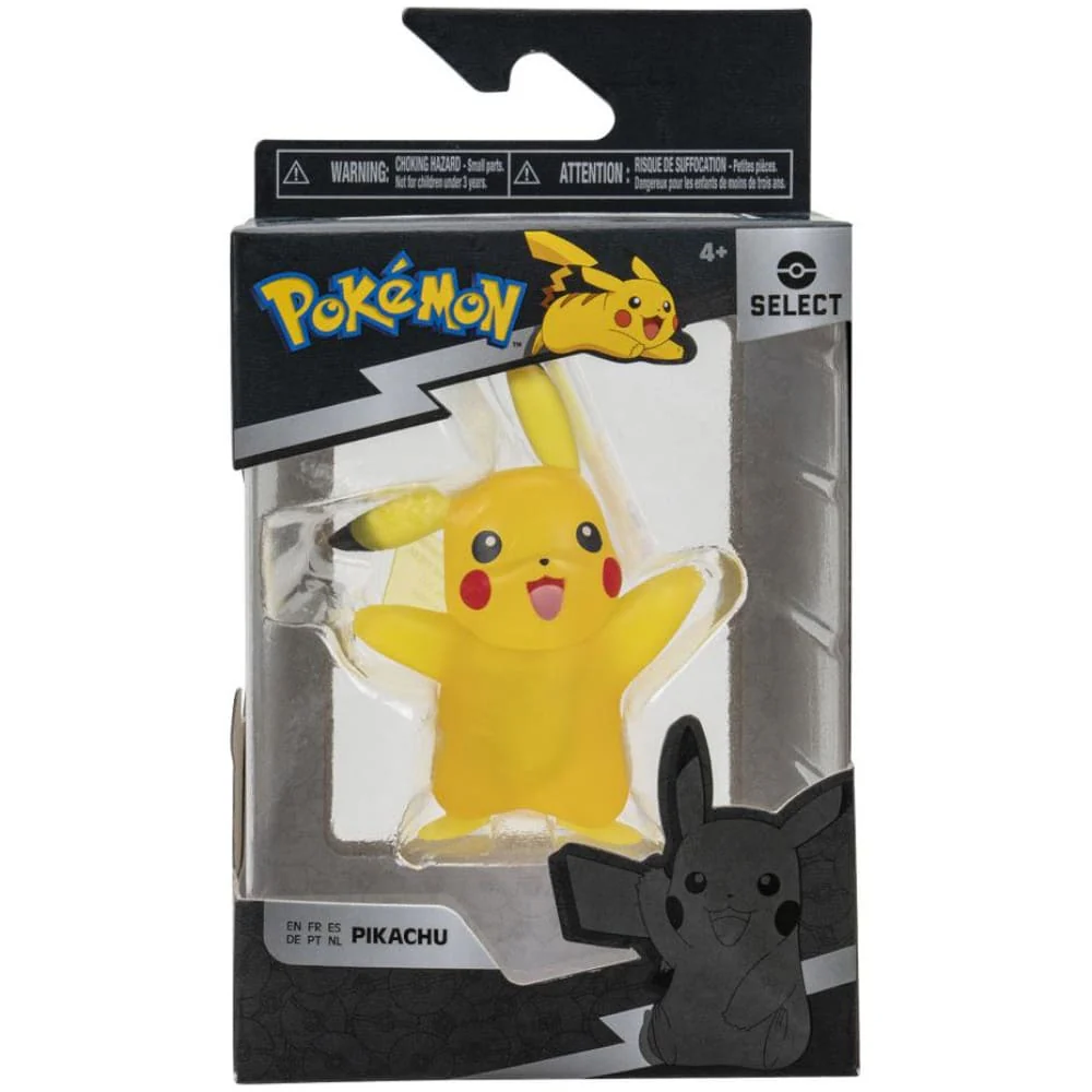 Pokemon Select Battle Figure Pikachu (transparent) 7,5cm