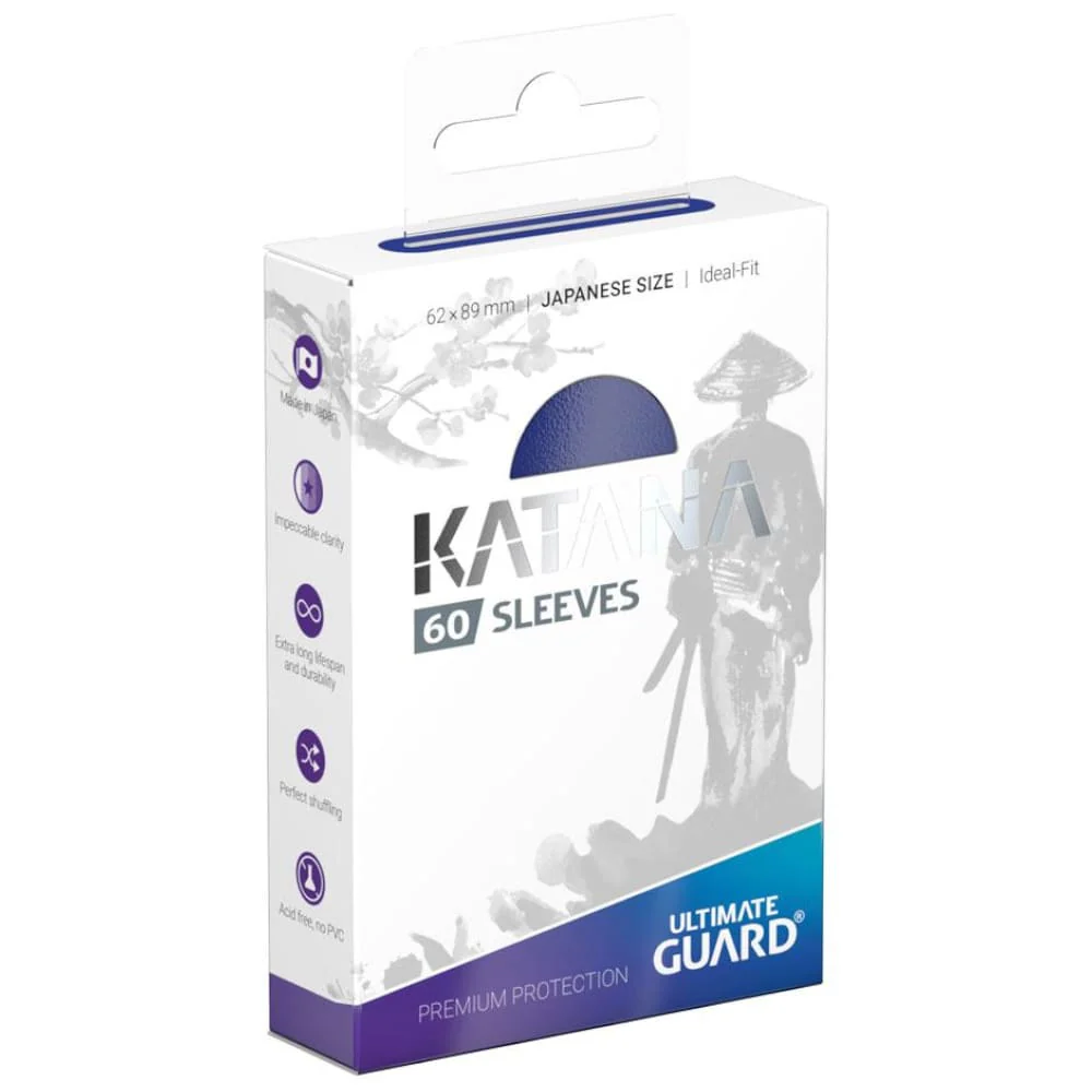 Ultimate Guard Japanese Size Katana Sleeves 60 pieces multicolor