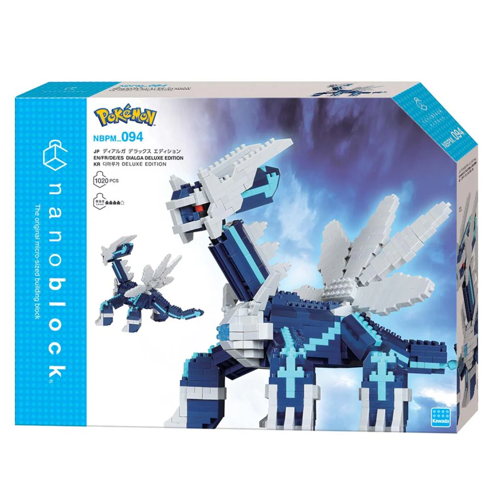 Nanoblock Pokemon Dialga Deluxe Edition