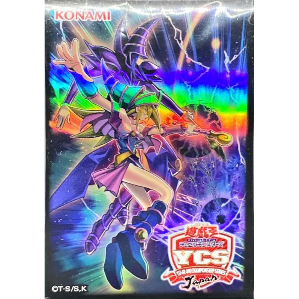 Yu-Gi-Oh! OCG Sleeves: YCS Black Burst Destruction Magic 100 pieces