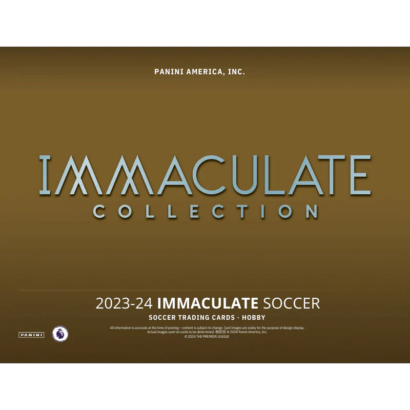 2024 Panini Immaculate Soccer Hobby 6 Box Case