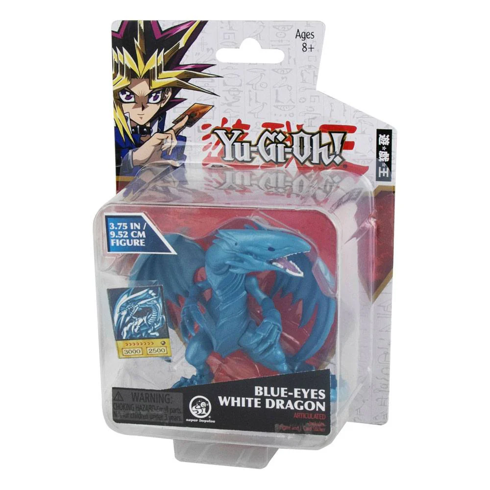 Yu-Gi-Oh! Action Figure Blue-Eyes White Dragon 10cm