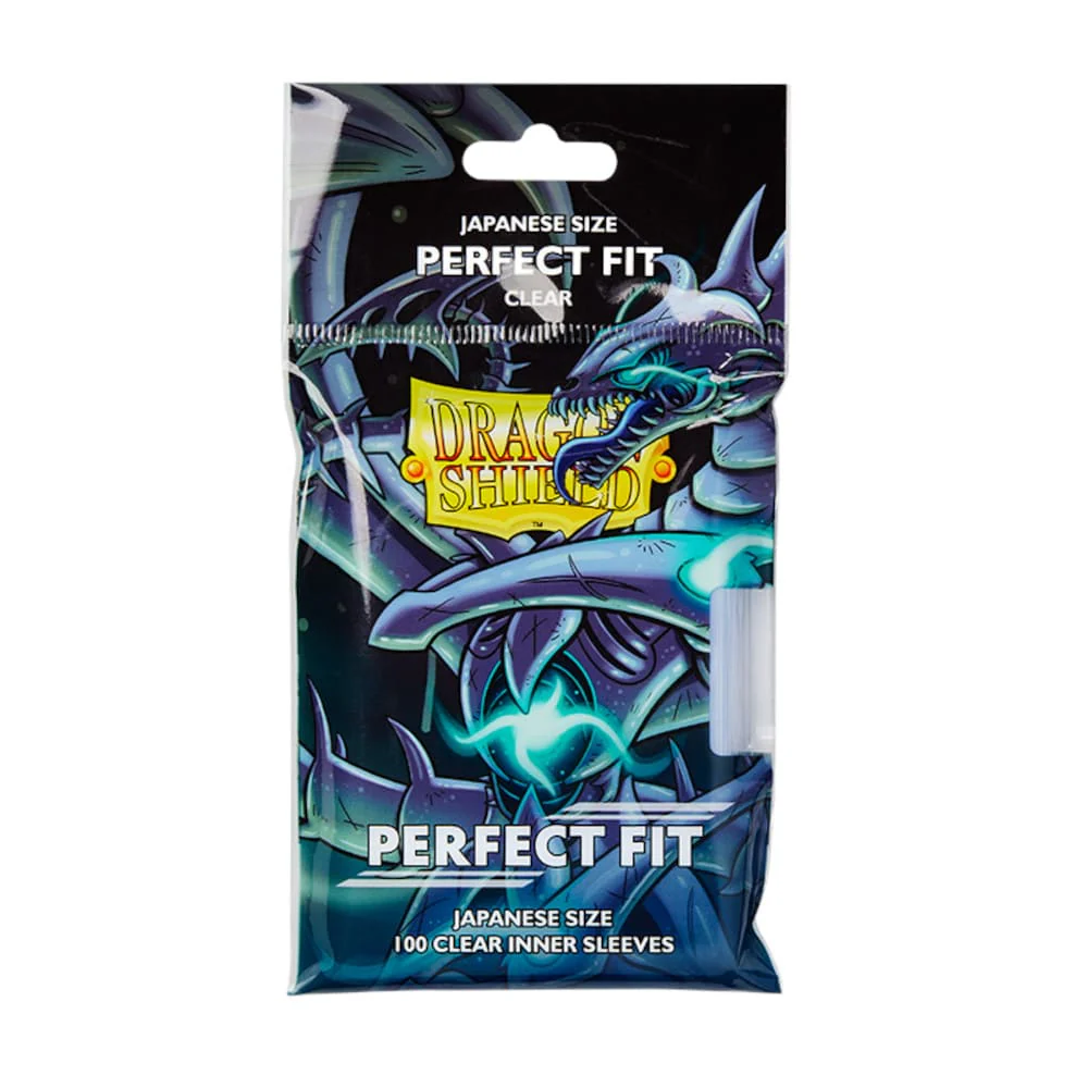 Dragon Shield Japanese Size Perfect Fit Inner Sleeves 100 Pieces Clear