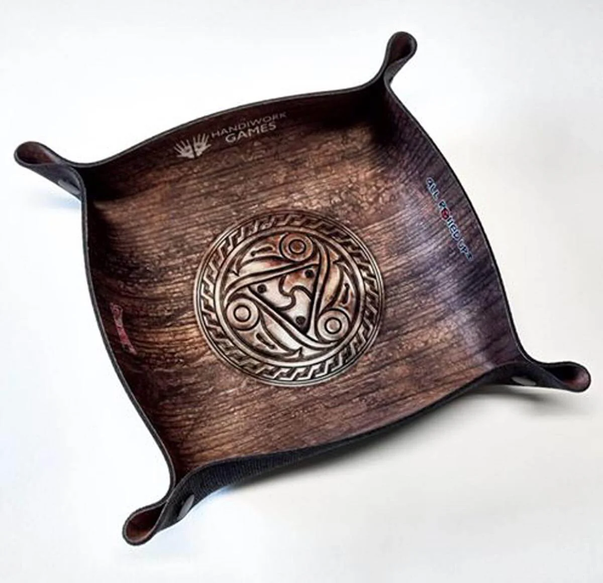 BEOWULF DICE TRAY (HAWK TRISKELE)