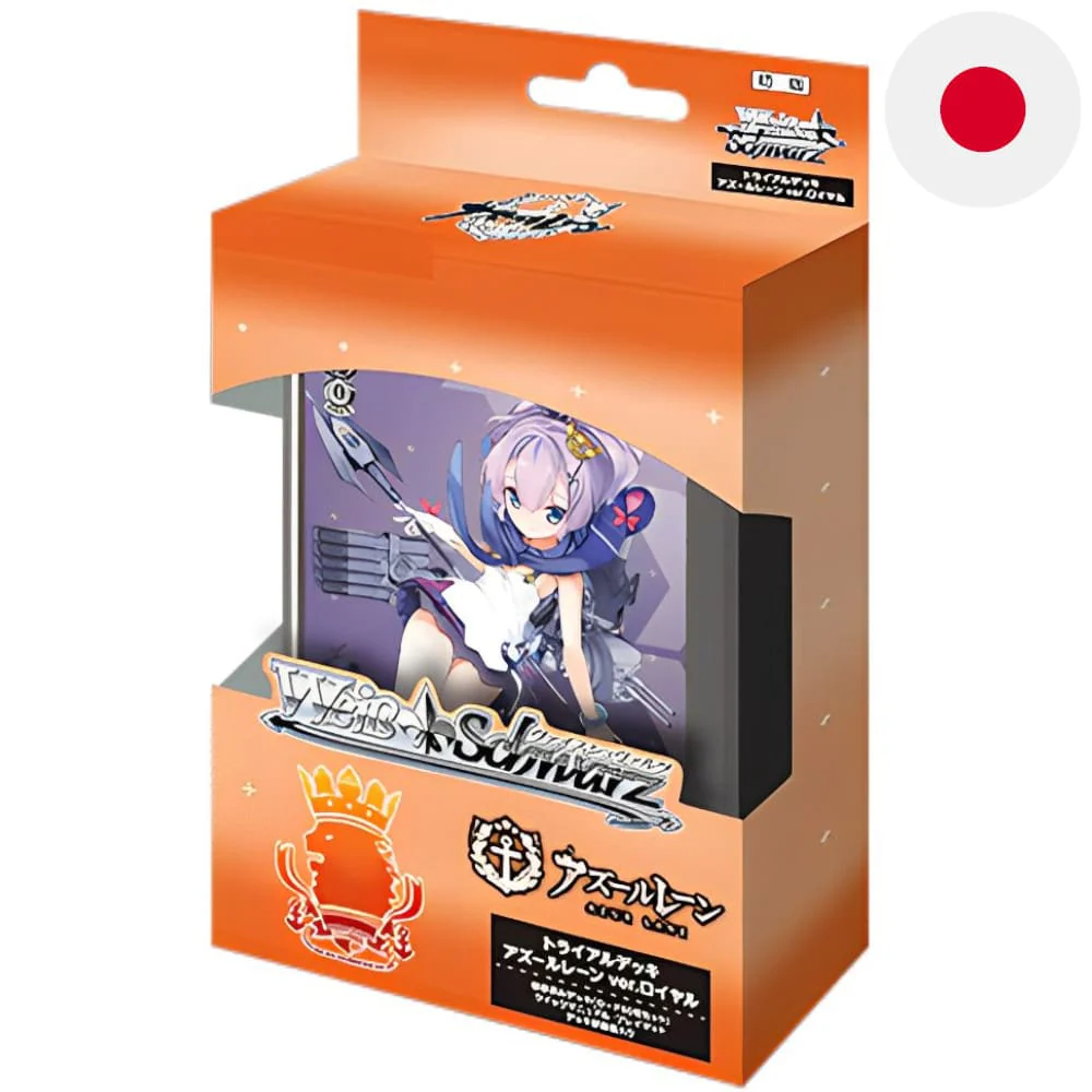 White black Azur Lane Royal Trial Deck Japanese