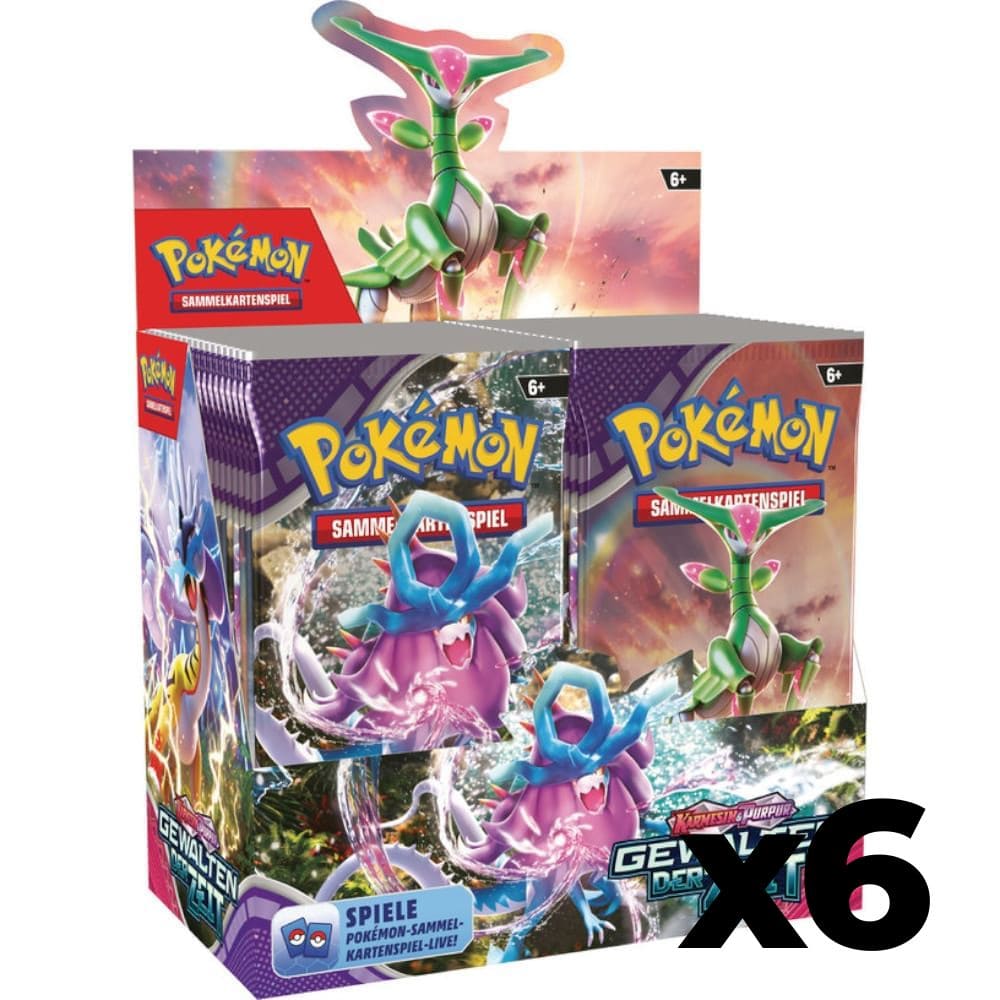 Pokemon The powers of time Case (6 Displays)