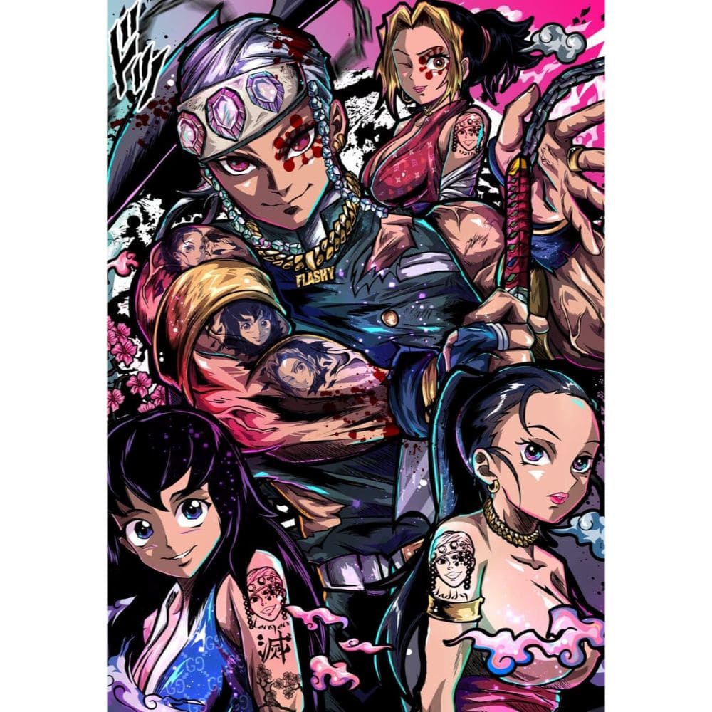 Acrylic Art Demon Slayer Tengen