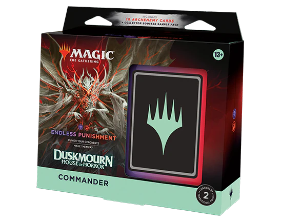 ENDLESS PUNISHMENT DUSKMOURN: HOUSE OF HORROR COMMANDER DECK PREORDER