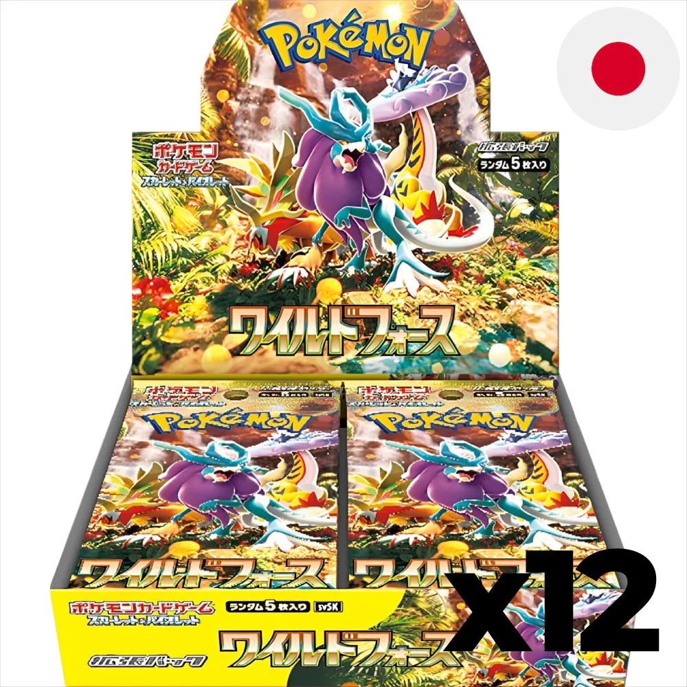 Pokemon Wild Force 30 display Japanese