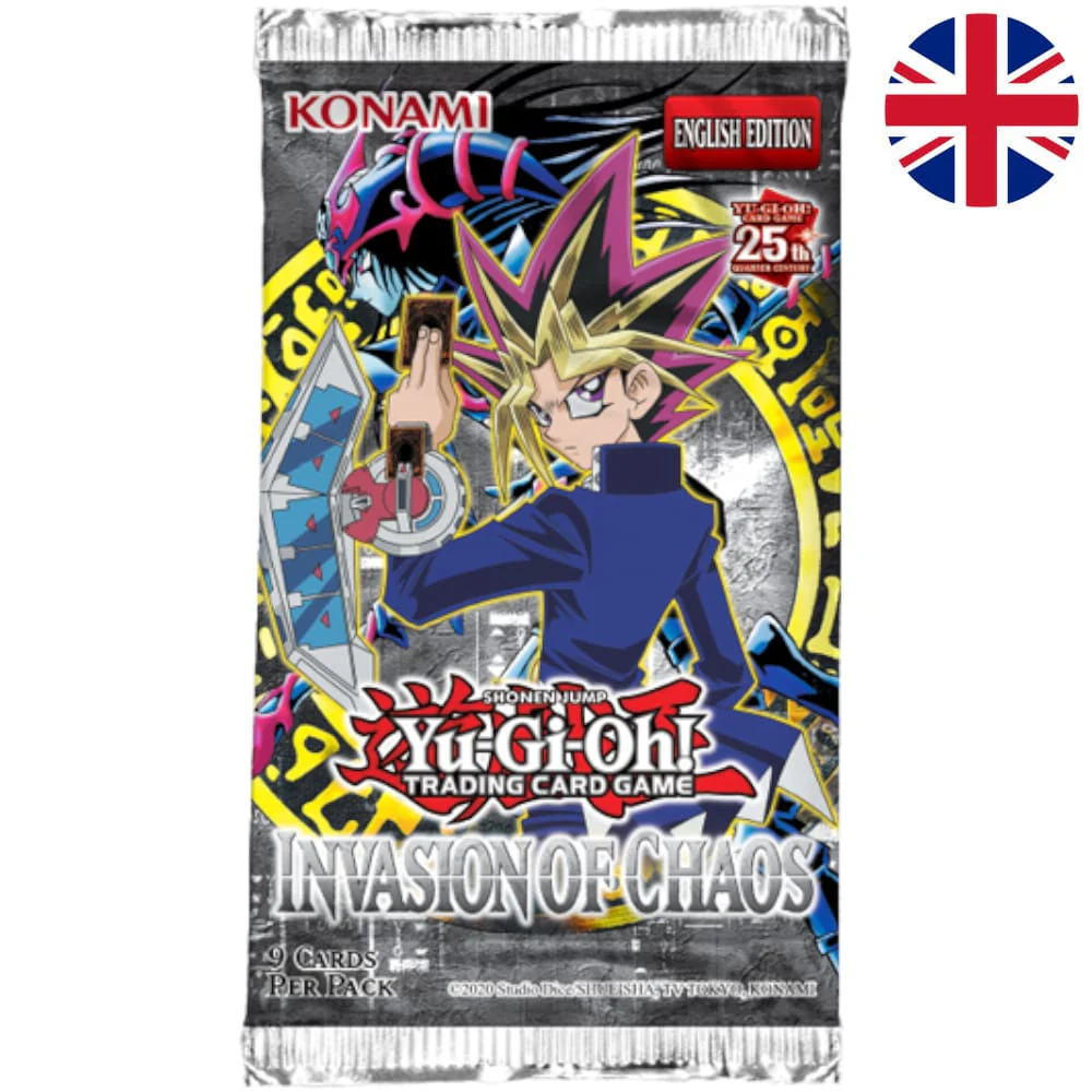 Yu-Gi-Oh! Invasion of Chaos 25th Anniversary Edition Booster English