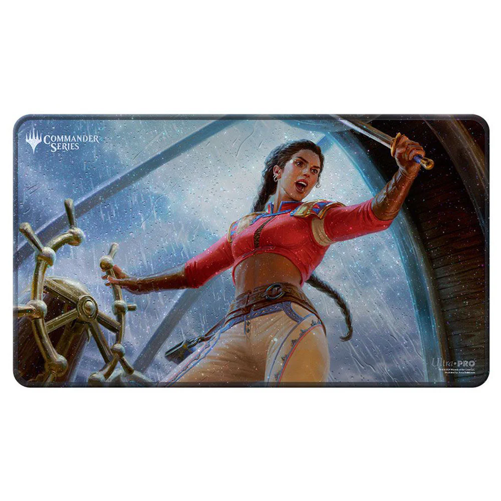 COMMANDER SERIES SISAY HOLOFOIL STITCHED EDGE PLAYMAT