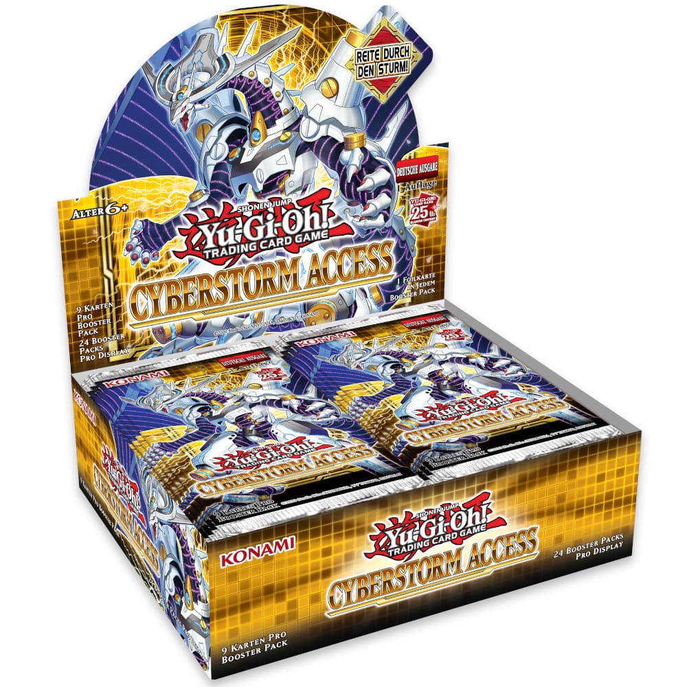 Yu-Gi-Oh! Cyberstorm Access 24 display