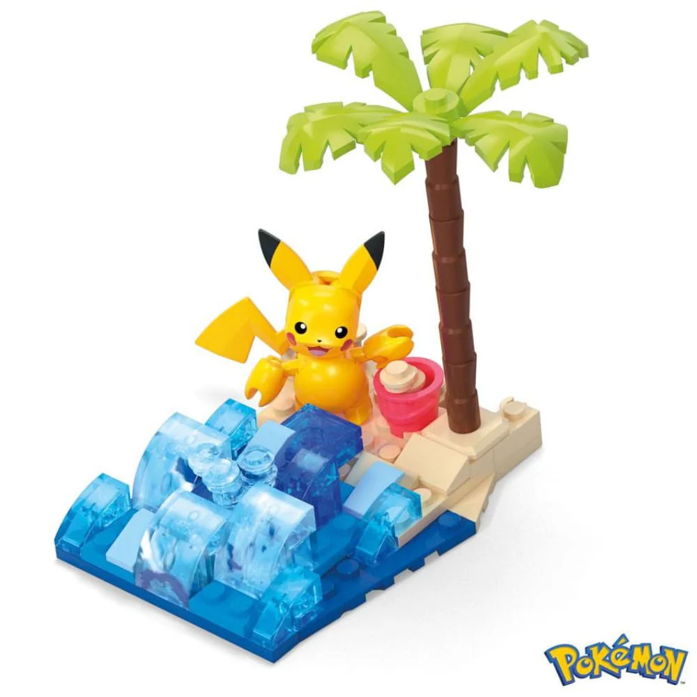 Pokemon Mega Construx Bauset Pikachu's Beach Splash
