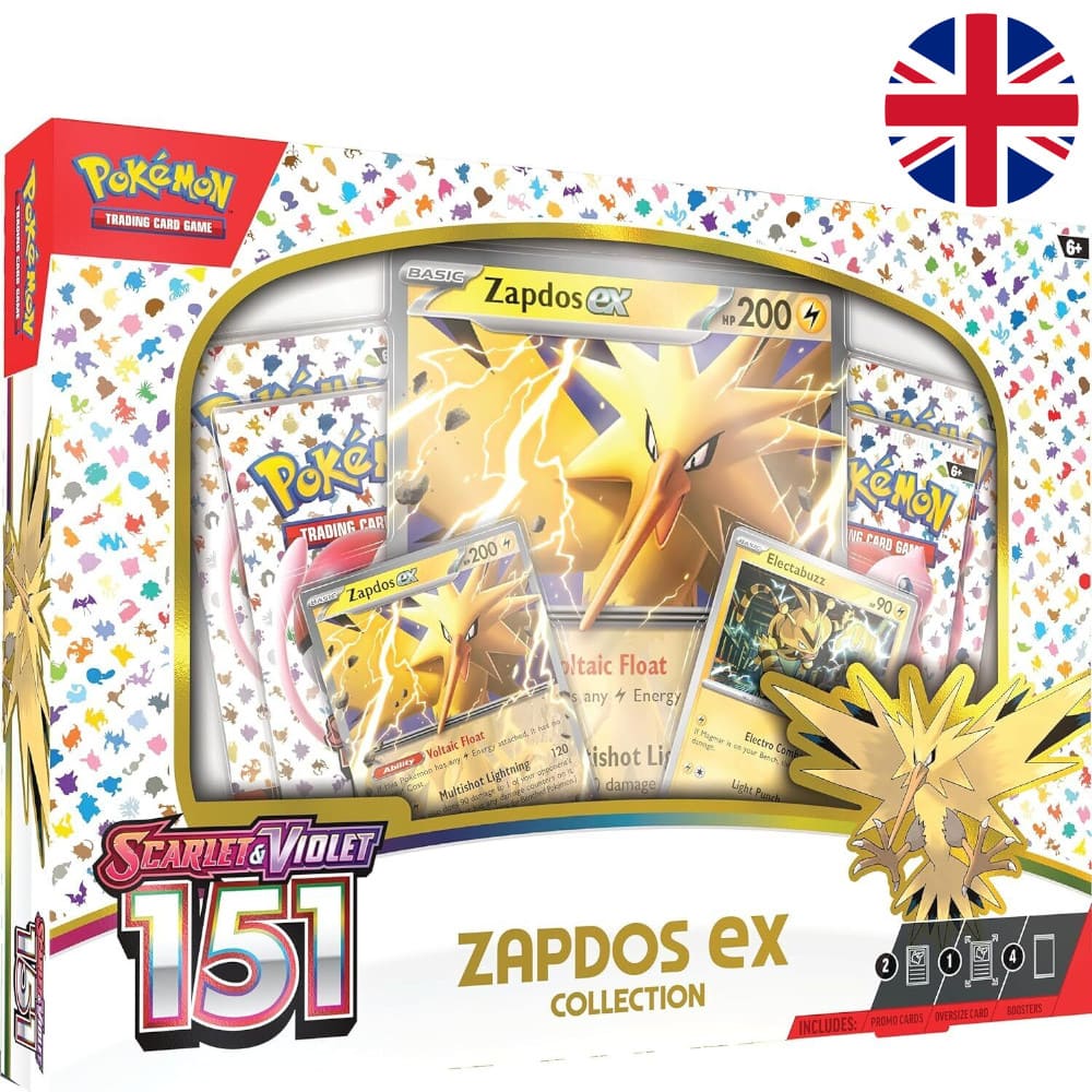 Pokemon 151 Collection EX Zapdos English