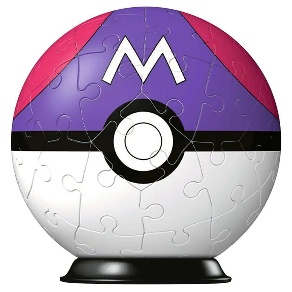 Pokemon 3D Puzzle Pokéballs Master Ball (54 pieces)