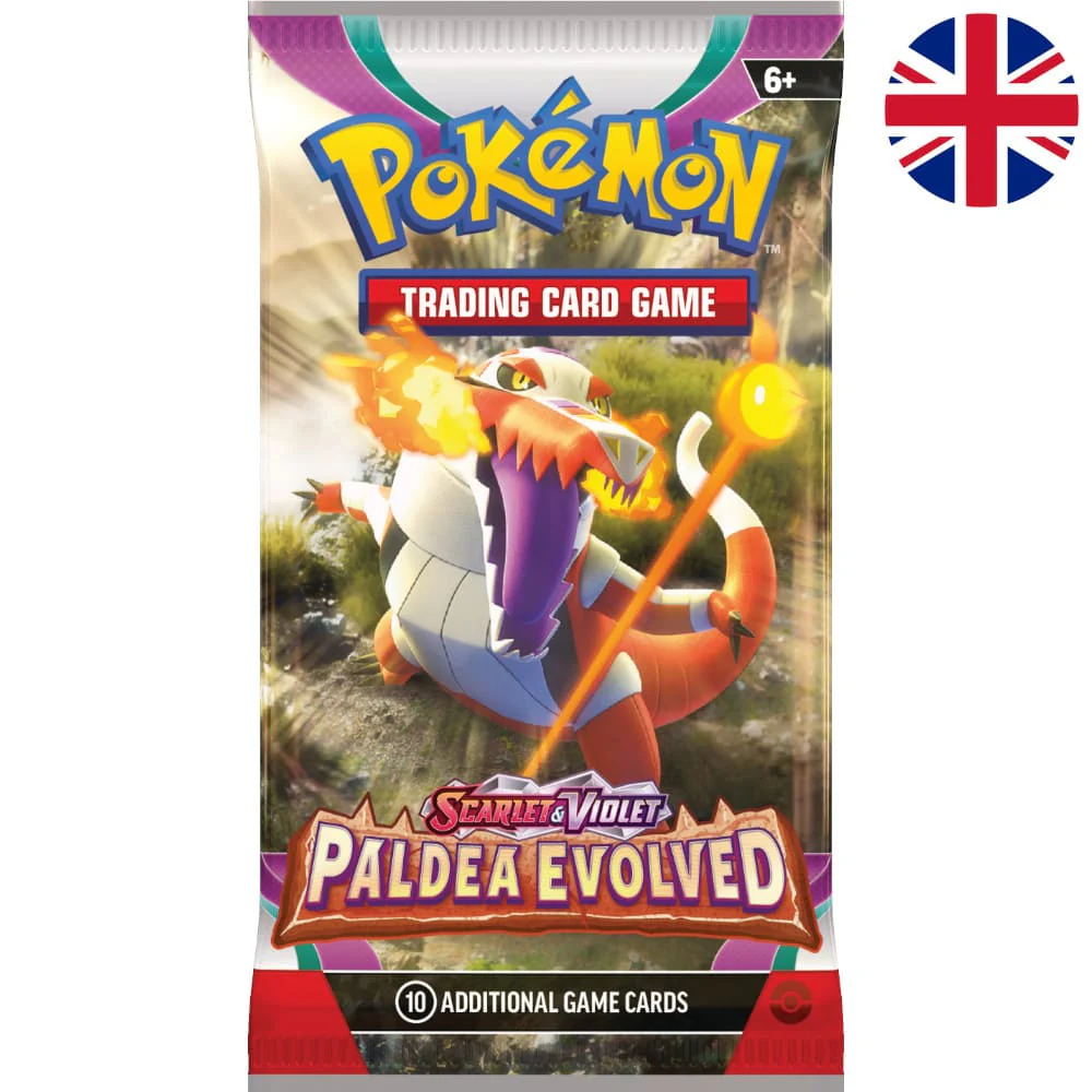 Pokemon Paldea Evolved Booster