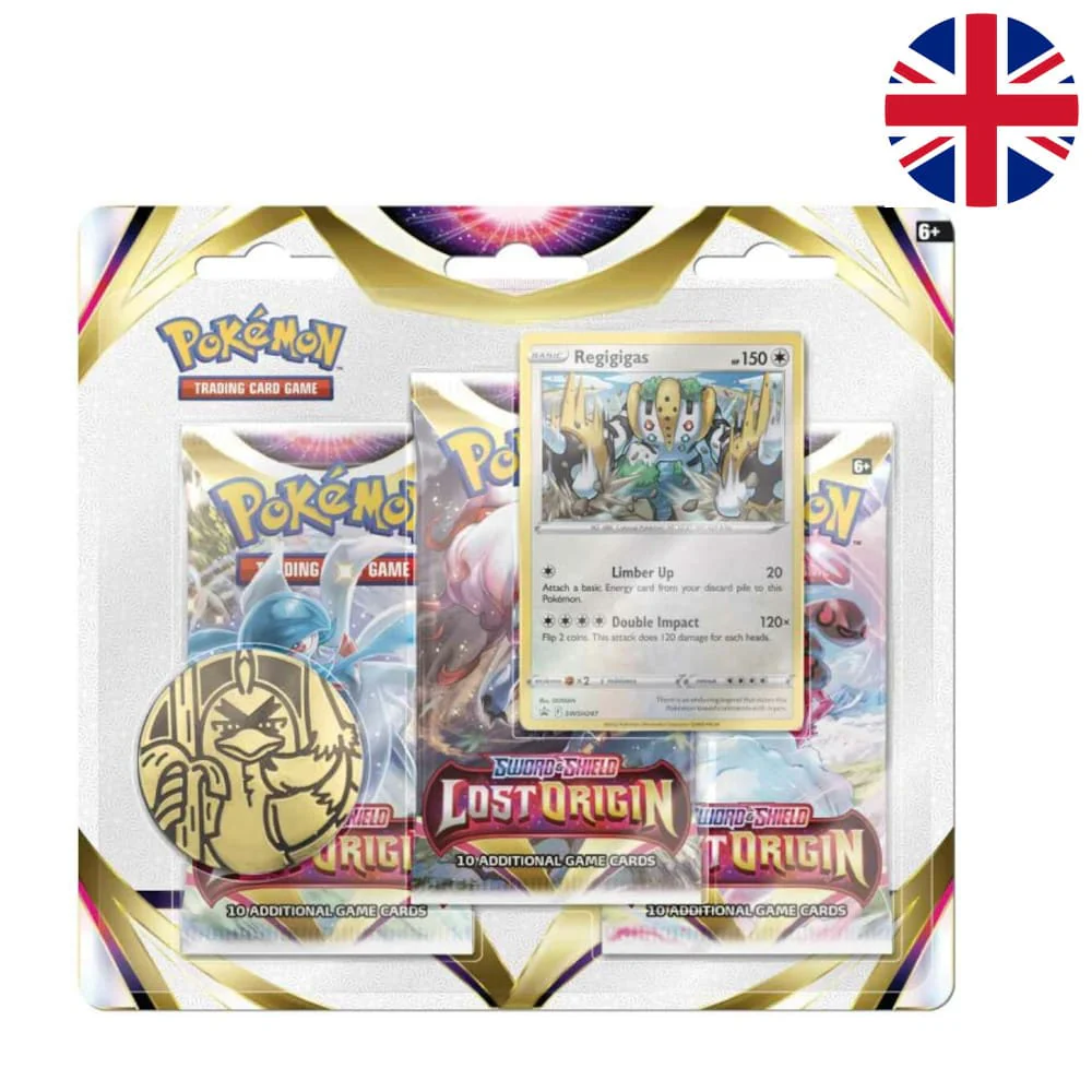 Pokemon Lost Origin 3er Blister Regigigas