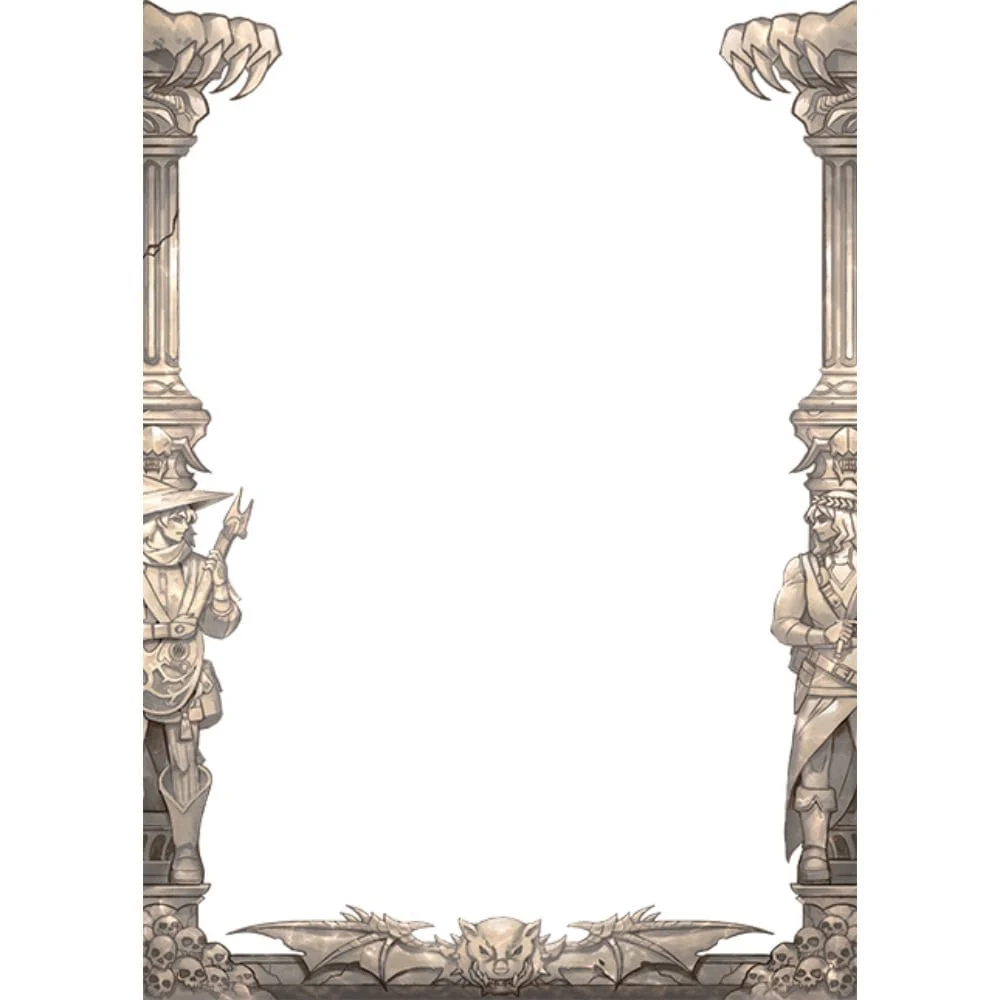 Mana Moon Border Sleeves The Divine Comedy 70 pieces