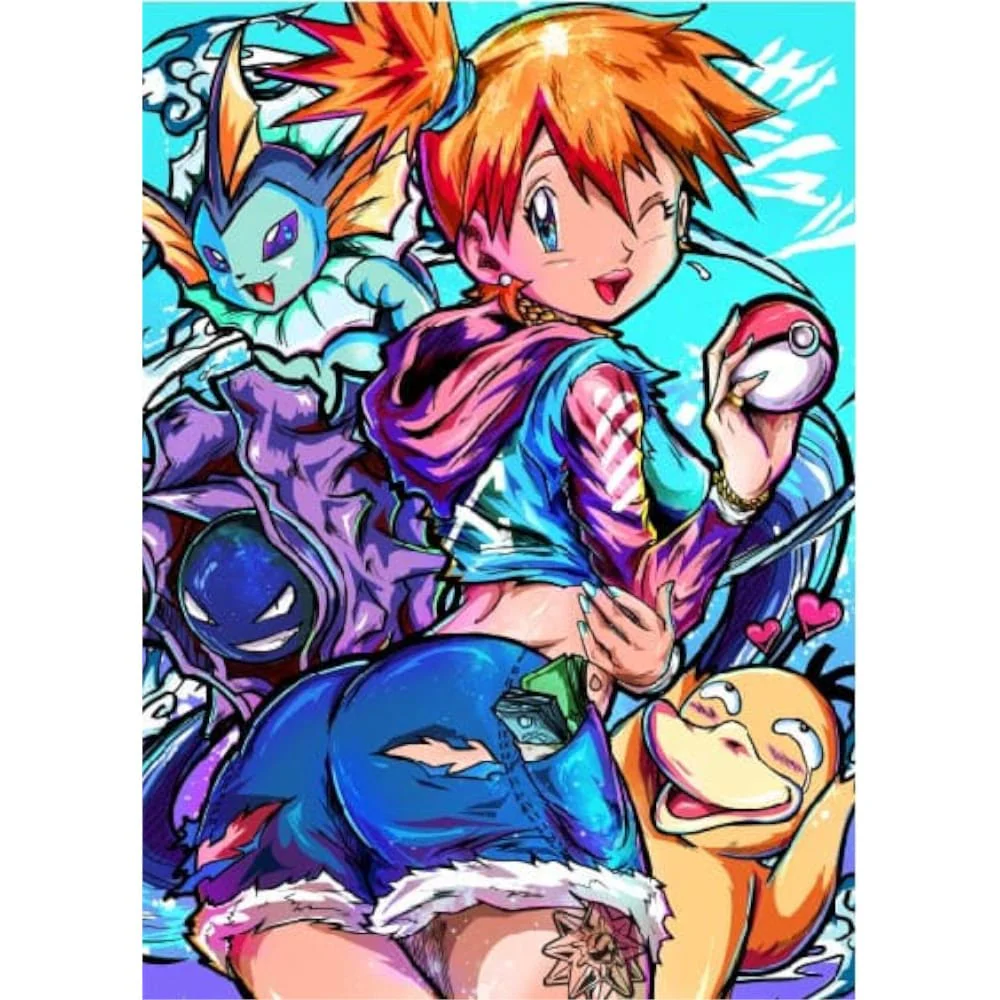 Acrylic Art Pokemon Gym Leader