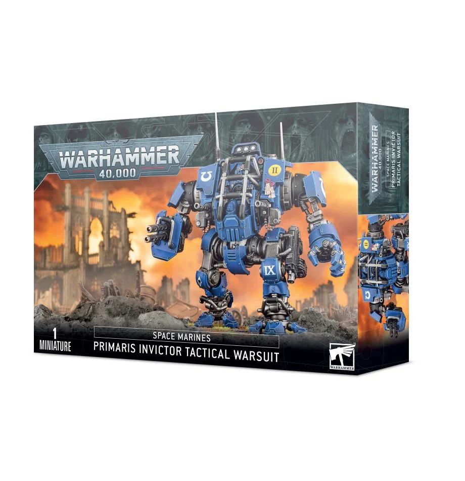 SPACE MARINES PRIMARIS INVICTOR WAR SUIT