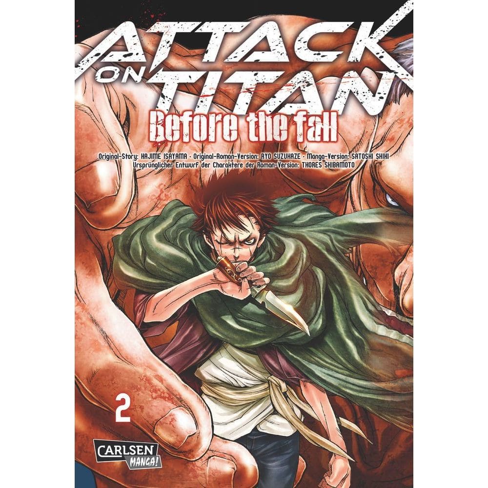 Attack on Titan Manga Before the Fall-Volume 2 German