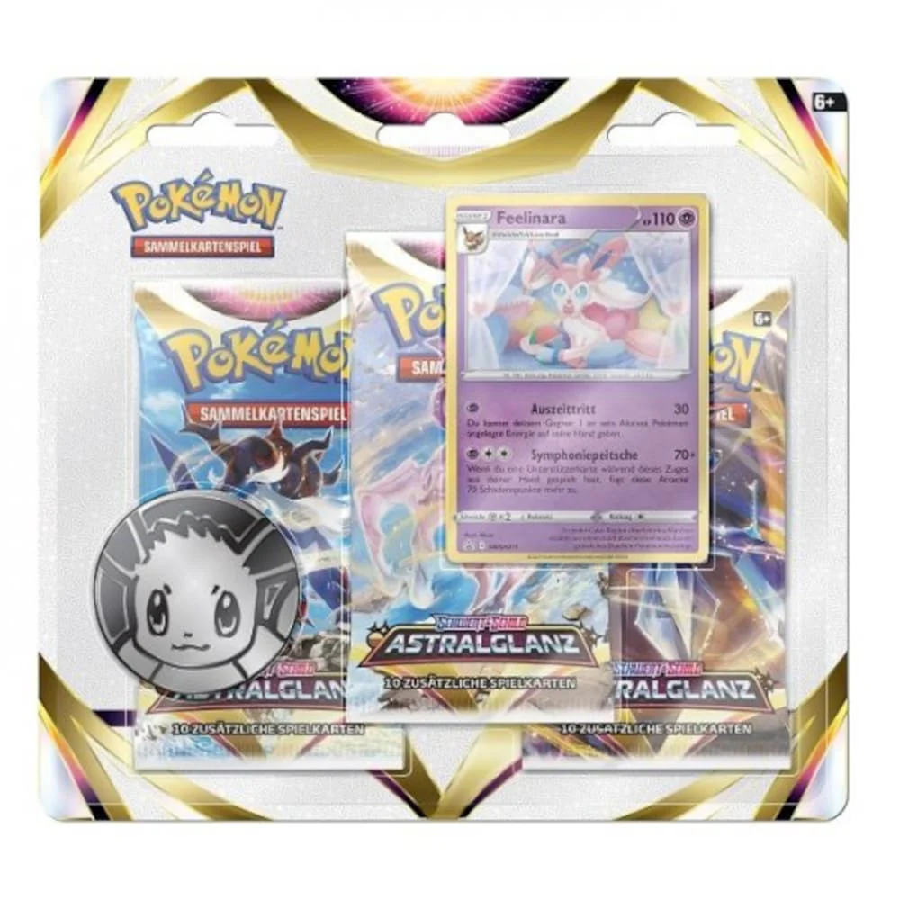 Pokemon astral glow 3er Blister Feelinara