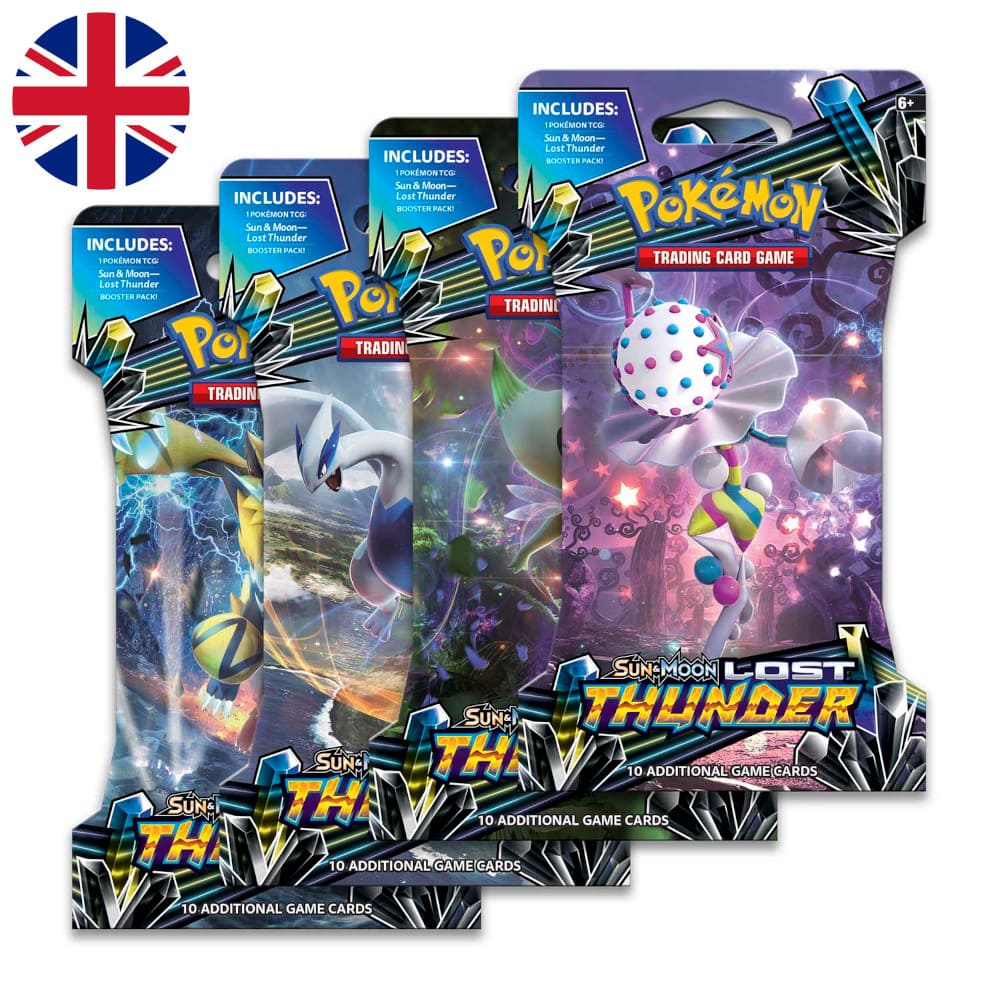 Pokemon Lost Thunder Sleeved Booster