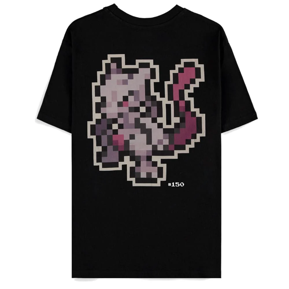 Pokémon T-Shirt Mewtwo Pixel (Men)