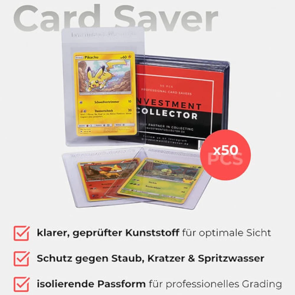 Investment Collector Premium Card Saver 50 units