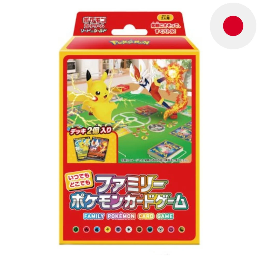 Pokemon Family Game Deck Set Japanese