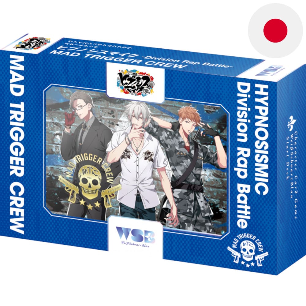 White Black Blue Starter Deck Hypnosis Mic: Division Rap Battle Mad Trigger Crew Japanese