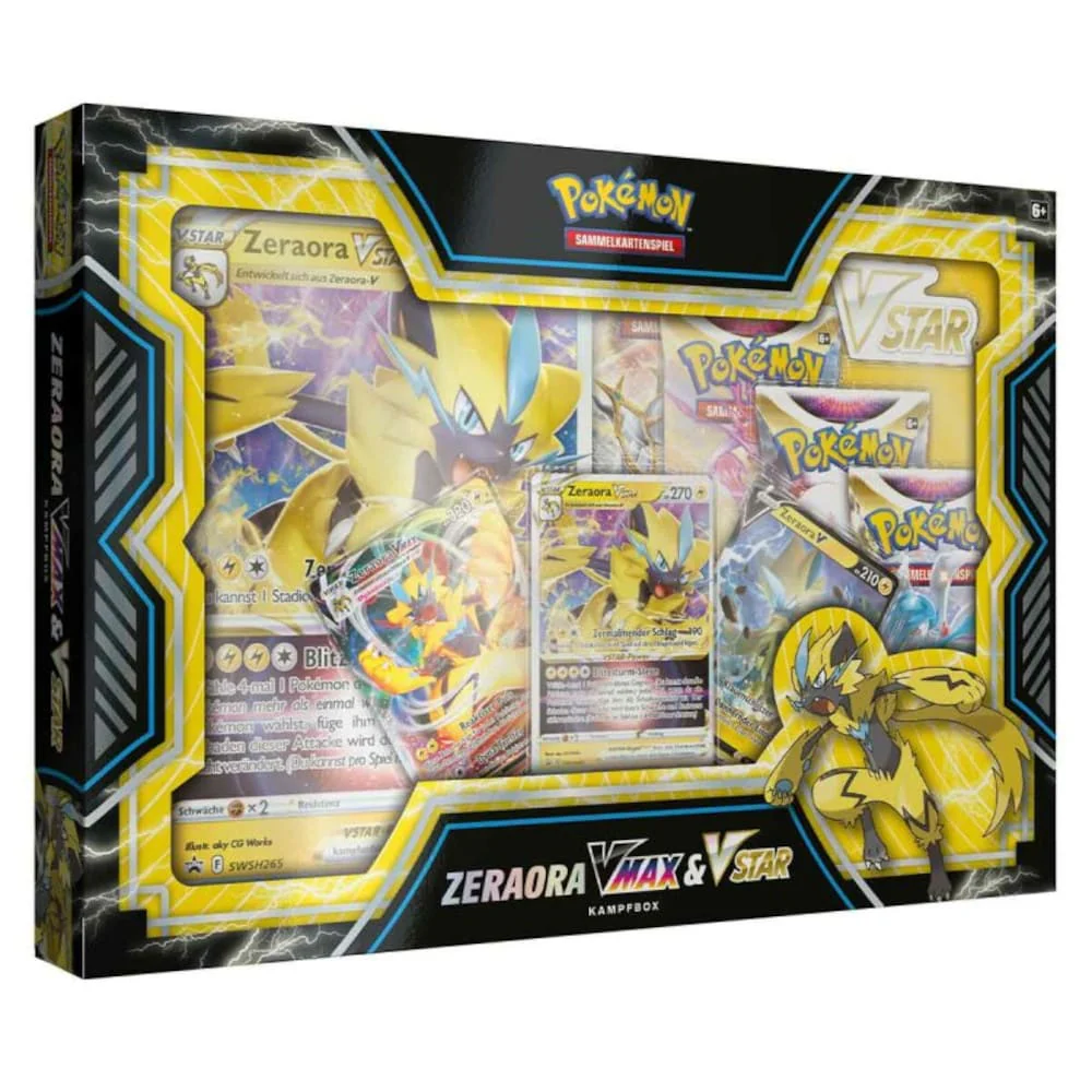 Pokemon Fight box Zeraora VMAX & VSTAR