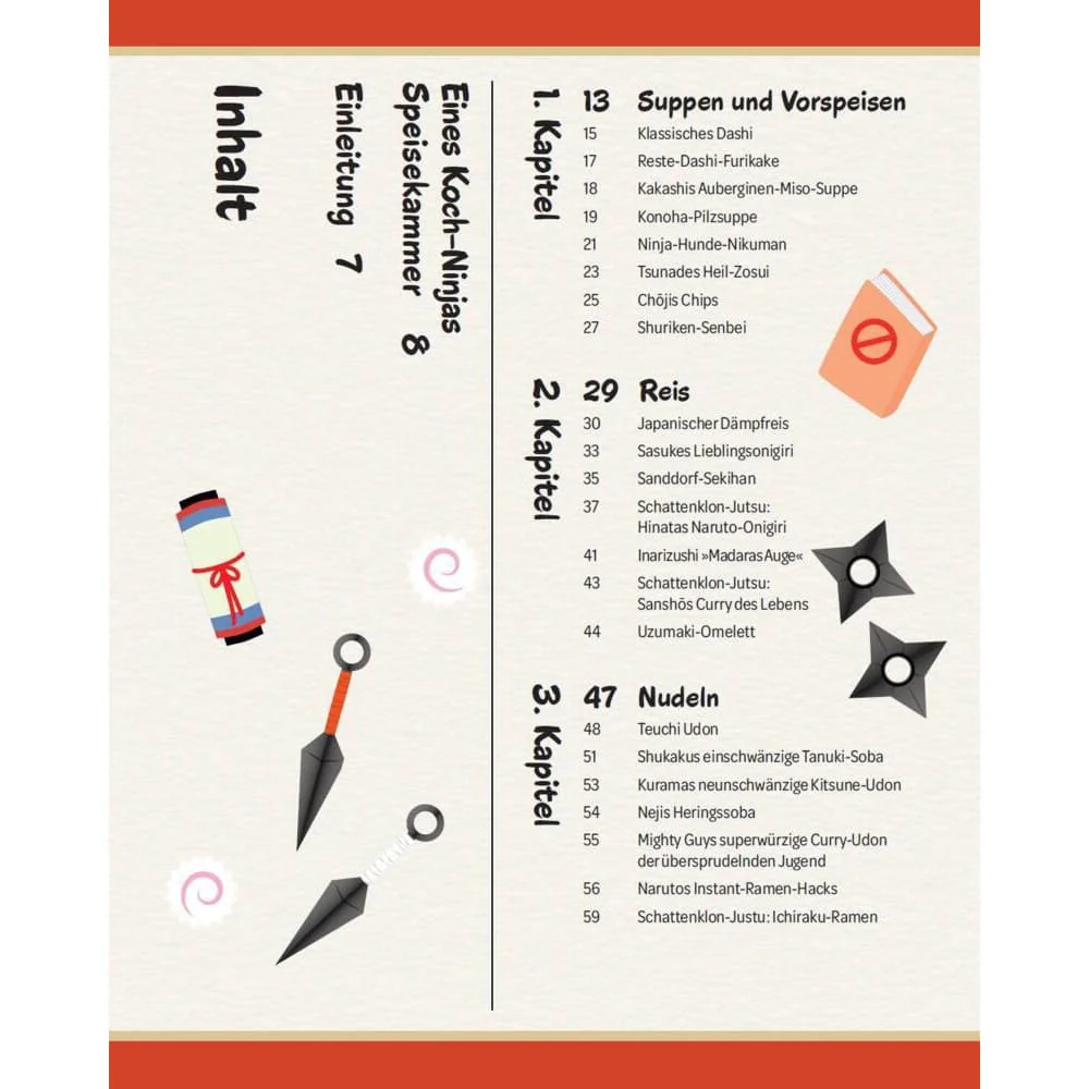 Naruto The Unofficial Cookbook German