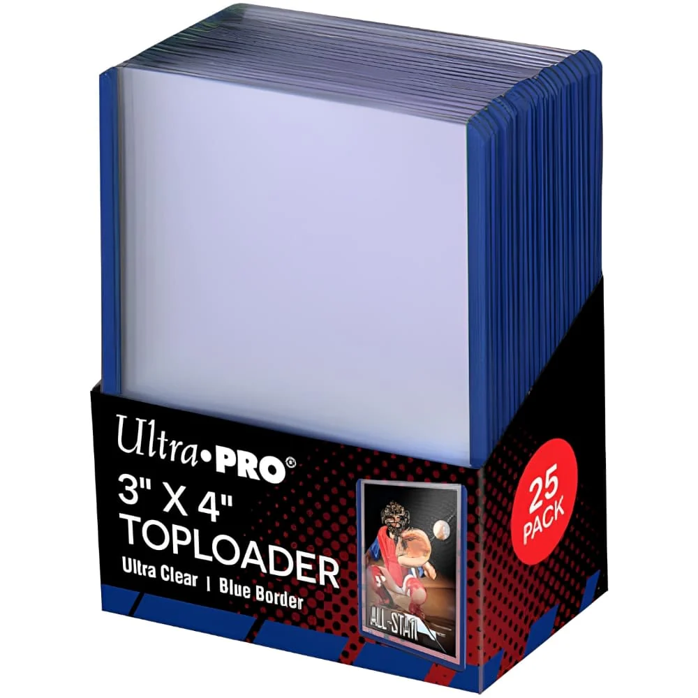 Ultra Pro Toploader Coloured Border 25 pieces