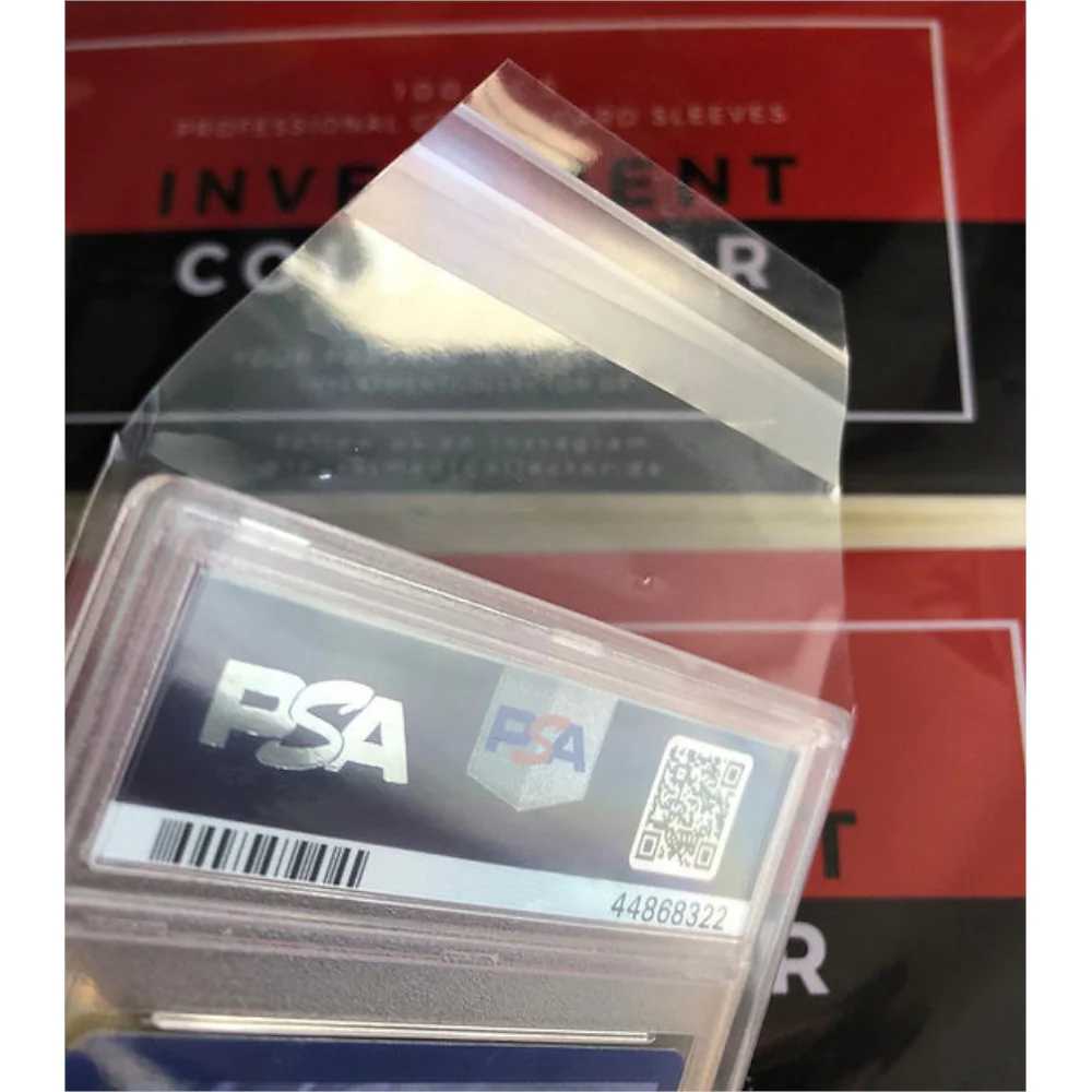 Investment Collector Grade Cards Sleeves PSA 100 pieces