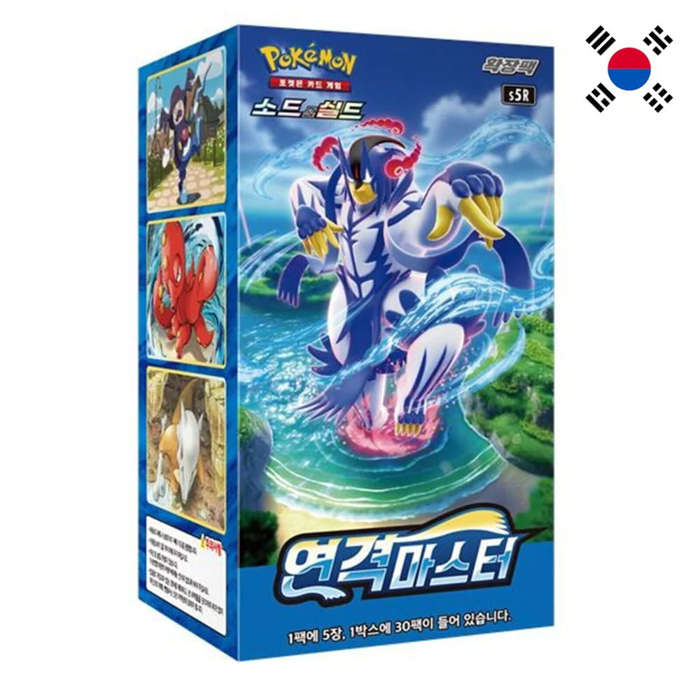 Pokemon Rapid Strike 30pcs Booster Box Korean
