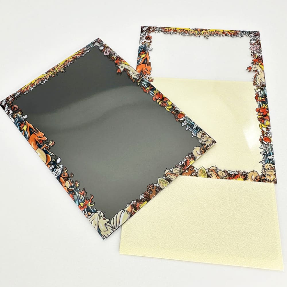 GuardUp Border Sleeves Fire Track 60 pieces