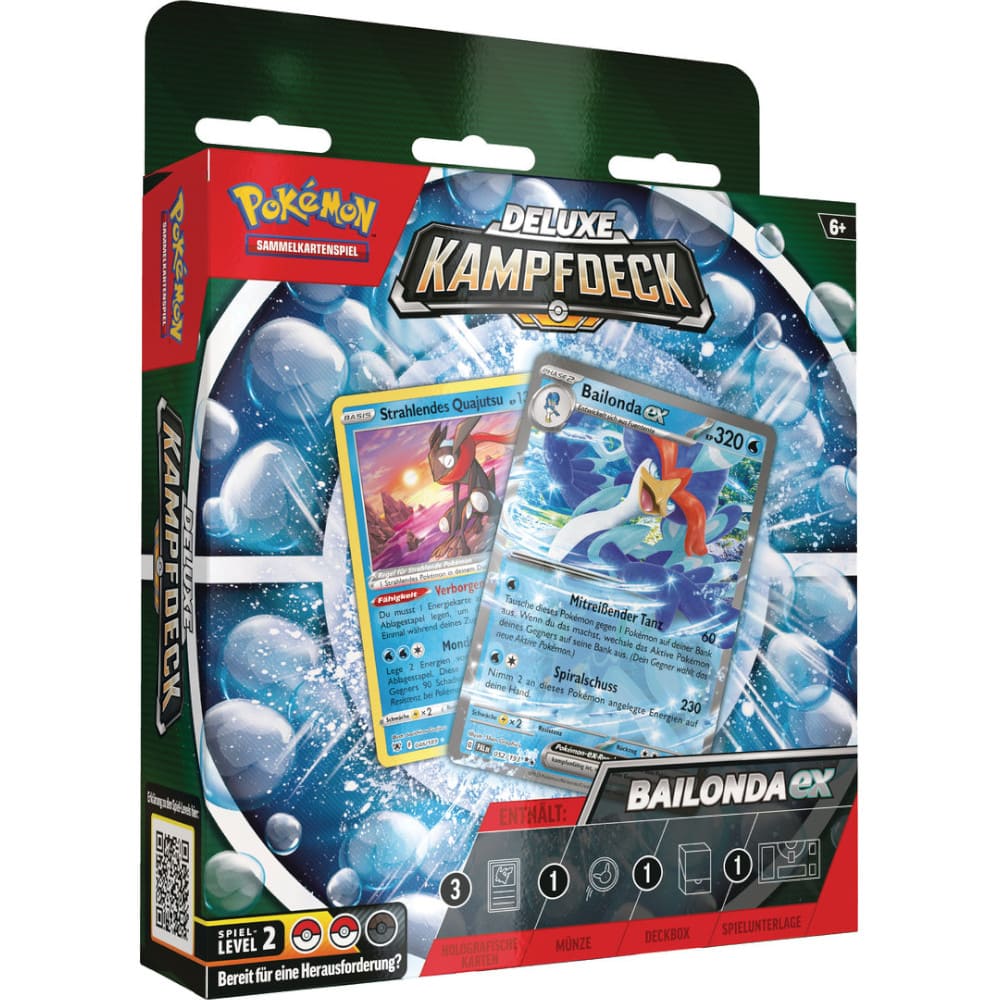 Pokemon Deluxe Battle Deck Bailonda EX
