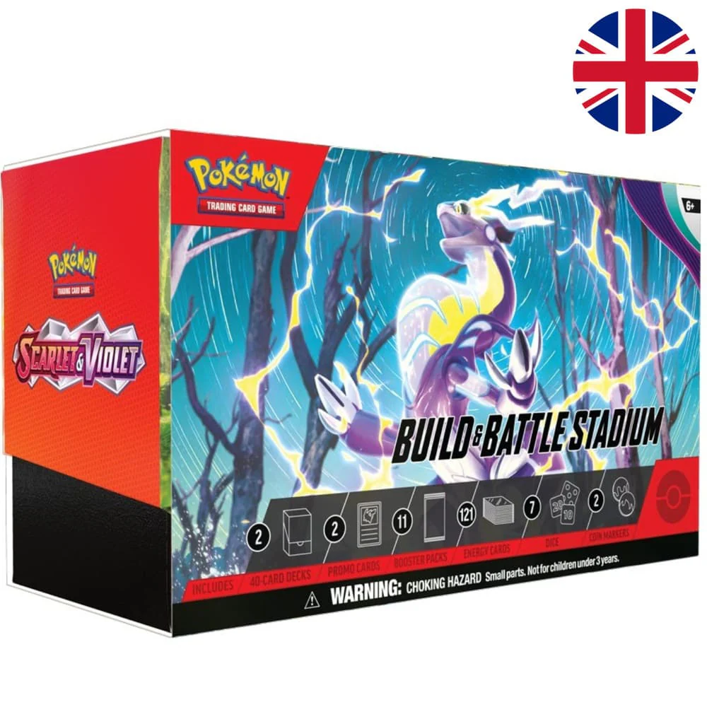 Pokemon Scarlet & Violet Build & Battle Stadium Box